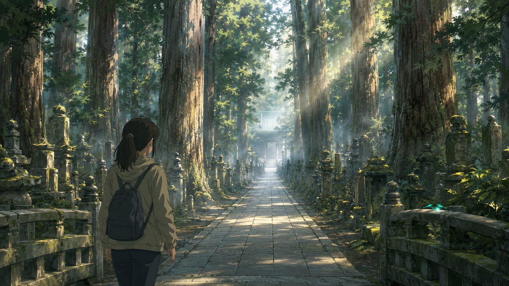 Koyasan Okunoin approach path